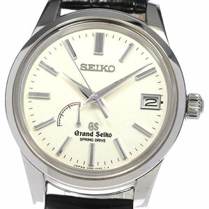 セイコー SEIKO SBGA093/9R65-0BJ0 グランドセイコー パワーリザーブ スプリングドライブ メンズ 箱・保証書付き_801037