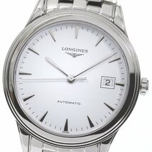 ロンジン LONGINES L4.974.4 フラッグシップ デイト 自動巻き メンズ 良品 箱・保証書付き_784385_画像1