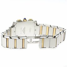 カルティエ CARTIER W51004Q4 タンクフランセーズ クロノリフレックス クォーツ メンズ _801731_画像4