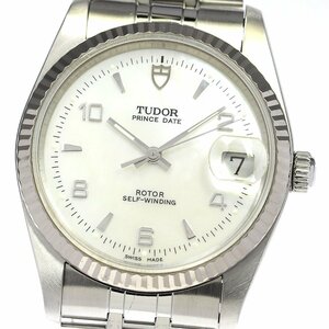 チュードル TUDOR 74034 プリンス デイト Cal.2824 WGベゼル 自動巻き メンズ 良品 _800763