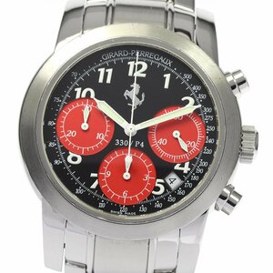 jila-ru*perugoGIRARD-PERREGAUX 8028 Ferrari chronograph self-winding watch men's _801040