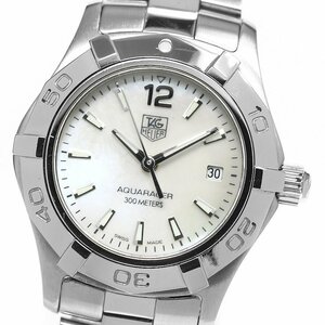 タグホイヤー TAG HEUER WAF1414 アクアレーサー デイト クォーツ レディース _795730