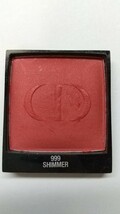 Dior ディオールスキン ルージュ ブラッシュ〈チーク カラー〉999 SHIMMER_画像1