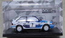 Altaya　1/24　マツダ・323 4WD　#7　I．カールソン　1989 ラリー スウェーデン優勝_画像3