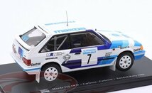 Altaya　1/24　マツダ・323 4WD　#7　I．カールソン　1989 ラリー スウェーデン優勝_画像2