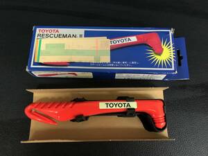 緊急脱出用具 TOYOTA RESCUEMAN Ⅲトヨタ レスキューマン 純正 ハンマー カッター 救出 車 事故 231108-370