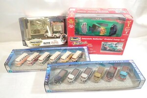 2051[M]未開封◆ヴィンテージ ミニカー◆MATCHBOX/ELVIS/Revell/Firebird Funny car/Cararama/ワーゲンバス/フォルクスワーゲン/4点