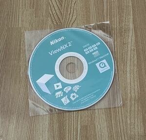 Nikon View NX2 DW10 カメラ　ソフトウェア　CD-ROM