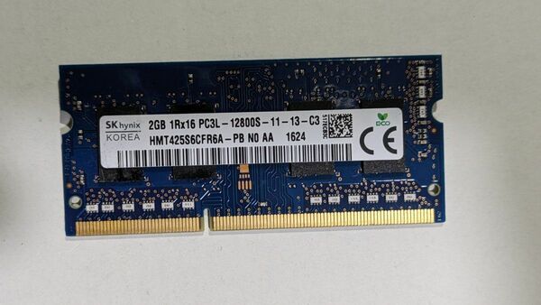 2GB PC3L-12800S-11-13-C3 メモリー 82