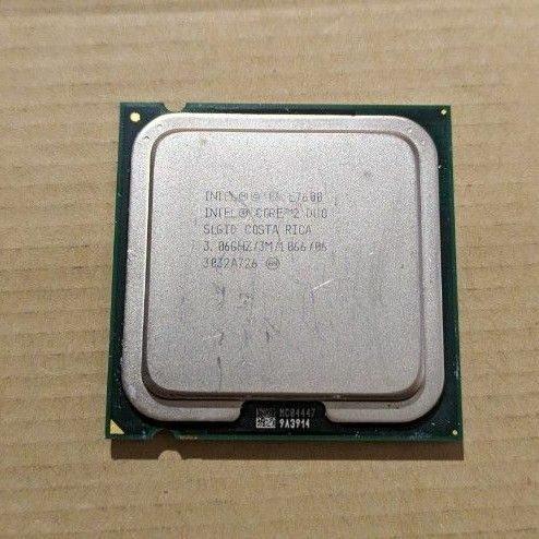 CPU intel Core2 Duo E7600 3.06GHz 31