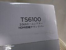 未開封品●TCL 2.0CH ホームシアター HDMI搭載サウンドバー●TS6100●55インチ以上のテレビに TVスピーカー_画像2