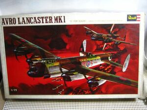 ・送料510円●プラモデル 未組立品 現状●レベル 1/72●アブロ ランカスター Mk-1●レトロ 軍用機 有名爆撃機シリーズ