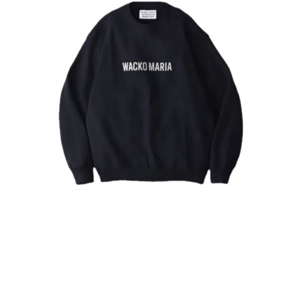 値下げしました。ワコマリアcrew neckパーカー クルーネック スウェット Crewneck トレーナー