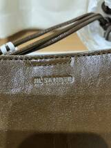 JIL SANDER 23AW tangleスモール （メンズ）ダークブラウン　ジルサンダー ¥126,500_画像3