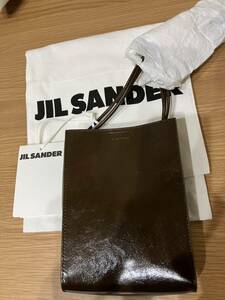JIL SANDER 23AW tangleスモール （メンズ）ダークブラウン　ジルサンダー ¥126,500