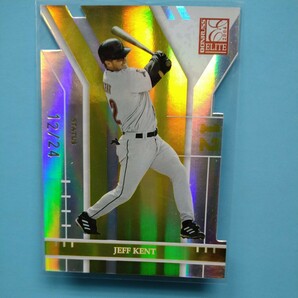 2004 DONRUSS ELITE JEFF KENT ジェフ・ケント 24枚限定パラレル SFジャイアンツの画像1