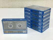 ★☆ク253 未開封 カセットテープ TDK METAL POSITION MA-XG90 他 7本セット☆★_画像1