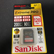 未開封 SANDISK Extreme PRO SDXCカード SDSDXXD-128G-JOJCP 128GB ヨドバシカメラ限定モデル_画像1