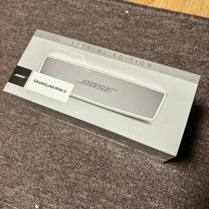 Bose SoundLink Mini Bluetooth speaker II ポータブル ワイヤレス スピーカー スペシャルエディション マイク付 ラックスシルバー