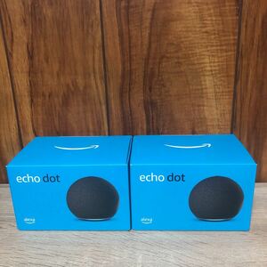 新品【New】Echo Dot (エコードット) 第5世代 - Alexa、センサー搭載、鮮やかなサウンド｜チャコール 2個セット