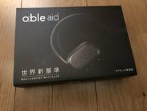 新品 高機能ワイヤレス集音器 able aid エイブルエイド フリークル freecle ABLE-AID-01 ノイズキャンセル ワイヤレス集音器_画像1