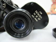 H02037　Nikon ニコン　双眼鏡 　J-B7 　7x35 7.3°　ケースなし　ひも付き　昭和　レトロ　_画像7