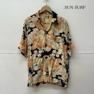 サンサーフ SS31811 KIMONO DESIGN 着物デザイン 半袖 レーヨン アロハシャツ シャツ、ブラウス シャツ、ブラウス M