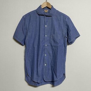 オールドジョー OLD JOE 半袖 ラウンドカラー ピンストライプ ファンシーシャツ 13-S/S-SCS シャツ、ブラウス シャツ、ブラウス -