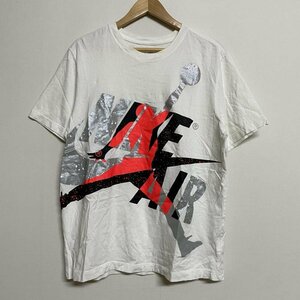 ナイキ NIKE JORDAN ビッグロゴプリント 半袖 Tシャツ CT6252-100 Tシャツ Tシャツ XL 白 / ホワイト ロゴ、文字 X プリント