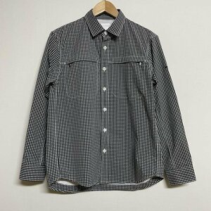 ザノースフェイス THE NORTH FACE LAMAR RIVER SHIRT ロングスリーブ ギンガムチェックシャツ NR11604 S 黒 / ブラック チェック