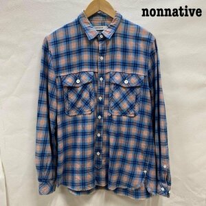 ノンネイティブ nonnative ロングスリーブ チェックシャツ NN-S2203 カットオフ 1 シャツ、ブラウス シャツ、ブラウス 1 チェック