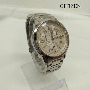 シチズン A510-T002374 XC クロスシー クロノグラフ 腕時計 腕時計 腕時計 - 銀 / シルバーの画像1