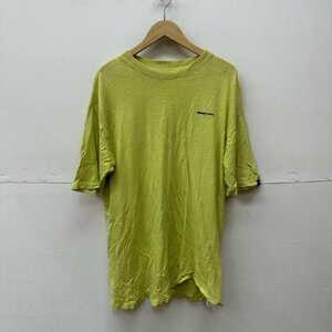 ザノースフェイス プリント 半袖 Tシャツ 刺繍 Tシャツ Tシャツ XL 黄緑 / イエローグリーン