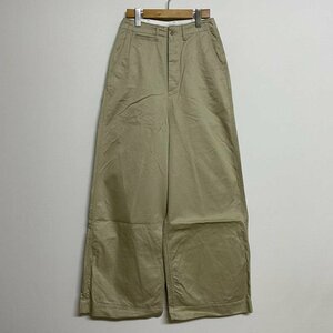 シオタ CIOTA ワイド チノパンツ PTL-36 パンツ パンツ 2 ベージュ / ベージュ 無地