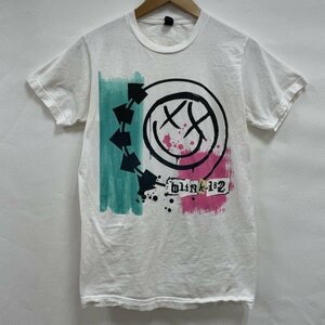 古着 BLINK-182 バンドTシャツ バンT ミュージック パンク メロコア tultex WHT S Tシャツ Tシャツ S 白 / ホワイト