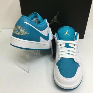 ナイキ 553558-174 AIR JORDAN 1 LOW エア ジョーダン 1 ローカット スニーカー タグ・箱付 スニーカー 28.0cm ロゴ、文字