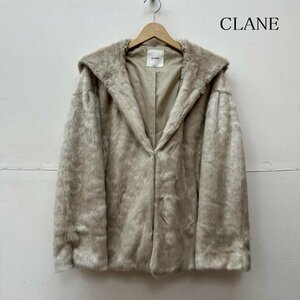 クラネ フード ファー コート HOOD FUR COAT コート コート 1 灰 / グレー