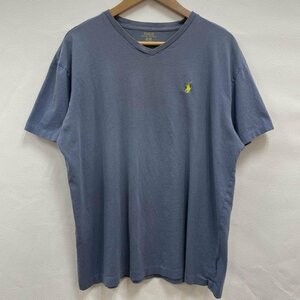 ラルフローレン POLO RALPH LAUREN 半袖 Vネック Tシャツ ワンポイント ポニー 刺繍ロゴ M Tシャツ Tシャツ M