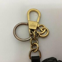 グッチ GG Suprems Snake Sheped Key Ring キング スネーク キーリング PVCキャンバス キーホルダー - ロゴ、文字_画像2