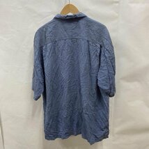 トミーバハマ TOMMY BAHAMA / アロハシャツ / 半袖オープンカラーシャツ / 総柄 / SILK / シルク / XL XL 水色 / ライトブルー 総柄_画像4