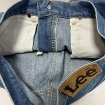 リー Lee リー ジーンズ デニム 古着 ヴィンテージ vintage パンツ パンツ 28インチ 水色 / ライトブルー 無地_画像8