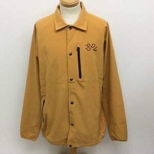 古着 THIRTY TWO サーティー ツー 8130000810 4TS WIRE JACKET スノーボード ストレッチ コーチジャケット タグ付き L 橙 / オレンジ