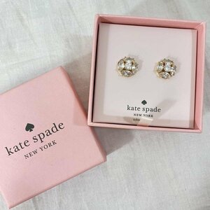  Kate Spade kate spade cubic zirconia flying colors earrings/ Gold / earrings accessory accessory inscription less 