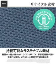 【新品】 4L ブラック 長袖 Tシャツ メンズ 大きいサイズ ワッフル素材 キーネック フェイクレイヤード カットソー_画像6