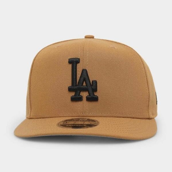 a88 LA　ロサンゼルスドジャース　9FIFTY　キャップ　ブラウン　ウィート　LA CAP 帽子 ニューエラ　海外限定