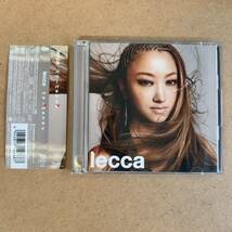 送料無料☆lecca『パワーバタフライ』初回限定盤CD＋DVD☆帯付美品☆アルバム☆TSUBOMI九州男☆335_画像1