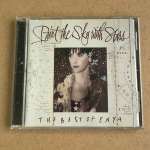 送料無料☆エンヤ『PAINT THE SKY WITH STARS -BEST OF ENYA』日本国内盤CD☆美品☆ベストアルバム☆336