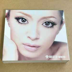  бесплатная доставка * Hamasaki Ayumi [A BEST 2-WHITE-] первый раз ограничение запись CD+2DVD180 минут сбор * прекрасный товар * лучший альбом *337