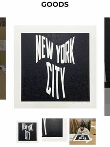 【未開封】村上隆 NEW YORK CITY 夜明け前の漆黒 限定100 シルクスクリーン カイカイキキ Kaikai Kiki