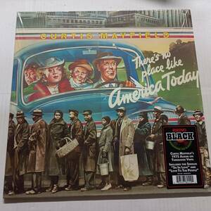 即決 美品 CURTIS MAYFIELD Theres No Place Like American Today　カラーレコード仕様　カーティス・メイフィールド YA